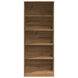 Berkfield Wardrobe Artisian Oak 80X50X200 Cm Engineered Wood - thumbnail 4