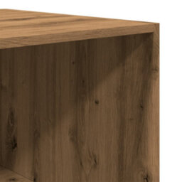 Berkfield Wardrobe Artisian Oak 80X50X200 Cm Engineered Wood - thumbnail 7