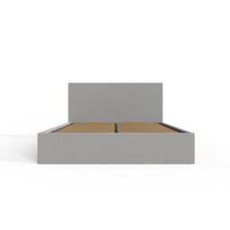 Gfw End Lift Ottoman Bed 150Cm Velvet Charcoal Grey King Size - thumbnail 9