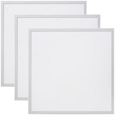 Plum&clay Backlit Ceiling Tile Led Panel Light White 30W Pack Of 3 (L)595mm - image 1