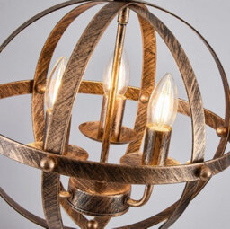 Pendant Light Globe Lighting Chandelier Hanging Bronze32Cm - thumbnail 5