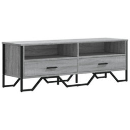 Vidaxl Tv Cabinet Grey Sonoma 122X34X41 Cm Engineered Wood - thumbnail 2