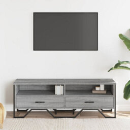 Vidaxl Tv Cabinet Grey Sonoma 122X34X41 Cm Engineered Wood - thumbnail 3