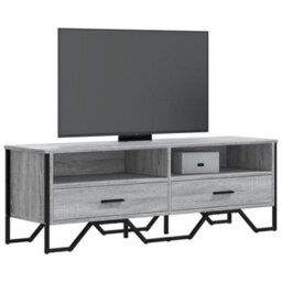 Vidaxl Tv Cabinet Grey Sonoma 122X34X41 Cm Engineered Wood - thumbnail 1