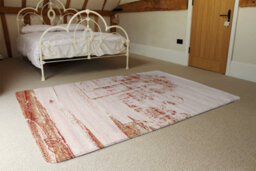 Benjamin Tate Design Bronze Palm Special Soft Home Rug - thumbnail 3
