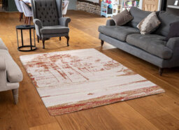 Benjamin Tate Design Bronze Palm Special Soft Home Rug - thumbnail 2