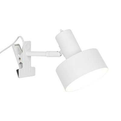 Nordlux Matis Metal Clamp Lamp Perforated Shade White,mains - image 1