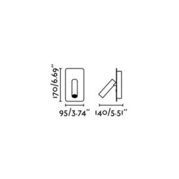 Luminosa Lighting Luminosa Suau Led Indoor Wall Lamp White - thumbnail 2
