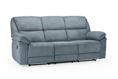 Stratus Interiors Elio Manual Recliner Grey Black - Gray - Three Two One Seater Set - image 1