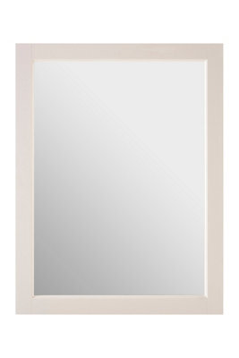Buttercup Farm Mirrored Wall Cabinet With 2 Inner Shelves - Wood - L16 X W51 X H66 Cm - White - image 1