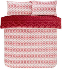 Smart Living Super Soft Christmas Reversible Duvet Cover With Pillowcase - Cozy Winter Bedding - thumbnail 3