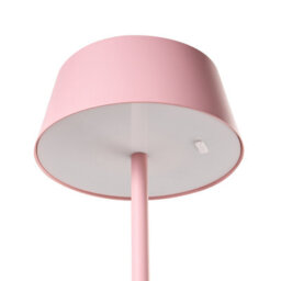 Wyld And Coco Lumina Pink Metal Wireless Table Lamp Usb-C Rechargeable, Touch Dimmer, 3 Colour Temperatures - thumbnail 5