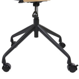 Beliani Desk Chair Novato Faux Linen Green - thumbnail 7