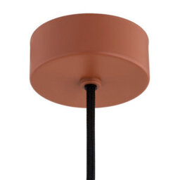 Luminosa Lighting Luminosa Sacramento Globe Pendant Ceiling Light Dirty Pink Iridescent, Terracotta Gx53 - thumbnail 7