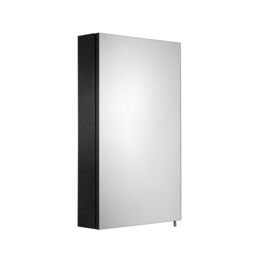Croydex Dawley Matt Black Wall-Mounted Single Bathroom Cabinet (H) 670mm (W) 400mm (D) 12Cm - thumbnail 3