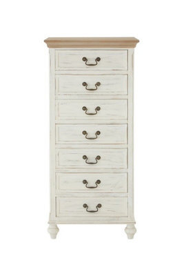 Orsina  Versatile Storage 7 Drawers Cabinet, Stylish Design Storage Cabinet, Wooden Bedisde Cabinet - image 1