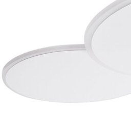 Beliani 103Cm Round Dimmable Led Ceiling Lamp With White Acrylic Shade - thumbnail 7