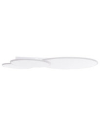 Beliani 103Cm Round Dimmable Led Ceiling Lamp With White Acrylic Shade - thumbnail 3