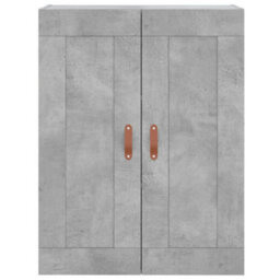 Berkfield Highboard Concrete Grey 69.5X34X180 Cm Engineered Wood - thumbnail 6