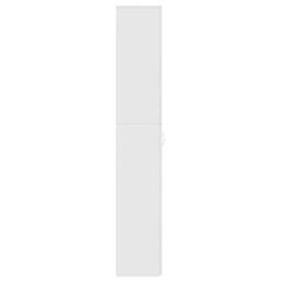 Berkfield Elegant Office Cabinet White 60X32X190 Cm Engineered Wood - thumbnail 7