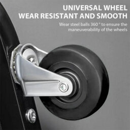 2 In 1 Mechanic Car Creeper Seat Convertible Folding Garage Stool 150Kg - thumbnail 5