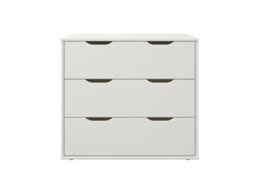 Flair Noomi Nora Midi Wooden Midsleeper Storage Cabin - White - thumbnail 6