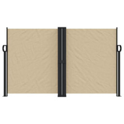 Walplus Retractable Side Awning Garden Sun Shade Canopy Gazebo For Back Door, Porch, Patio Beige 140X600 Cm - thumbnail 3