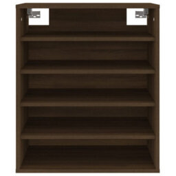 Walplus Shoe Cabinet Brown Oak 60X35X70 Cm Engineered Wood - thumbnail 6