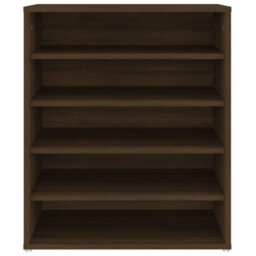 Walplus Shoe Cabinet Brown Oak 60X35X70 Cm Engineered Wood - thumbnail 5