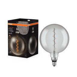 Osram Vintage 1906 Globe 200 16 Filament Dim Lamp 4.8W 818 Smoke E27 4 Pack - thumbnail 4