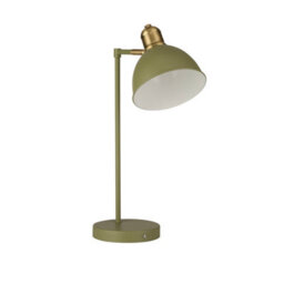 Lighting Collection Rechargable Desk Lamp In Green - thumbnail 3