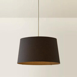 Valuelights Aspen Medium Black Tapered Ceiling Lamp Shade (D)35Cm - thumbnail 6