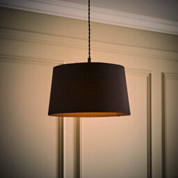 Valuelights Aspen Medium Black Tapered Ceiling Lamp Shade (D)35Cm - thumbnail 5