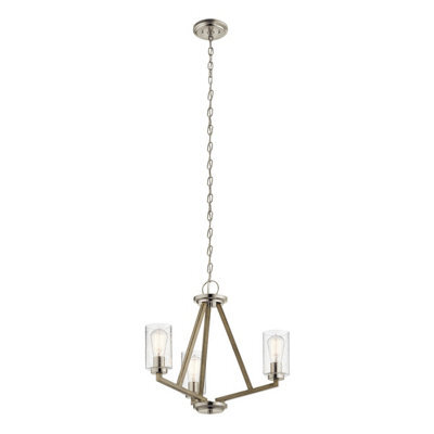 Luminosa Lighting Elstead Kichler Deryn Multi Arm Pendant Ceiling Light Distressed Antique Grey - image 1