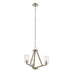 Luminosa Lighting Elstead Kichler Deryn Multi Arm Pendant Ceiling Light Distressed Antique Grey