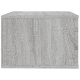 Berkfield Wall-Mounted Bedside Cabinets 2 Pcs Grey Sonoma 50X36X25 Cm - thumbnail 9