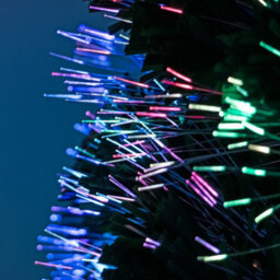 6Ft (180Cm) Green Fibre Optic Christmas Tree With Multi-Coloured Fibre Optic Lights - thumbnail 5
