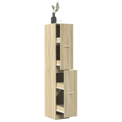 Walplus Apothecary Cabinetâ Sonoma Oak 30X41X174.5 Cm Engineered Wood - image 1