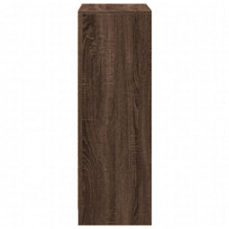 Berkfield Sideboard With Led Brown Oak 72X34X100 Cm Engineered Wood - thumbnail 8