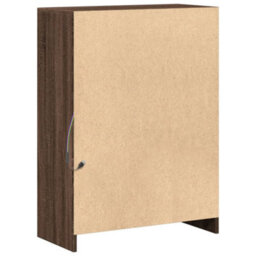 Berkfield Sideboard With Led Brown Oak 72X34X100 Cm Engineered Wood - thumbnail 9