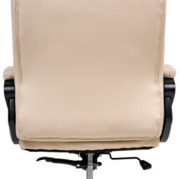 Beliani Executive Chair Proud Faux Leather Beige - thumbnail 9
