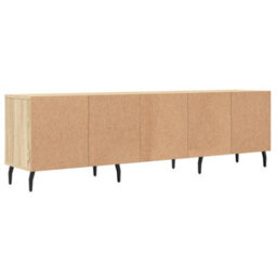 Berkfield Tv Cabinet Sonoma Oak 150X30X44.5 Cm Engineered Wood - thumbnail 8