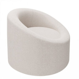 Solace+Co Amari Cream Boucle Accent Swivel Chair - thumbnail 5