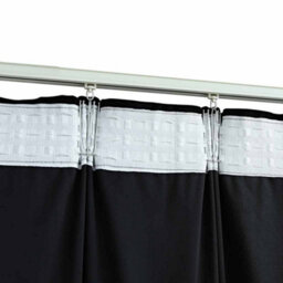 Vidaxl Blackout Curtains 2 Pcs With Hooks Velvet Black 140X245 Cm - thumbnail 4