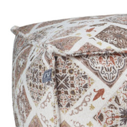 rucomfy Beanbags Rucomfy Moroccan Tile Pouffe Bean Bag - Square Footstool, Ottoman & Seat - thumbnail 2
