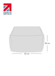 rucomfy Beanbags Rucomfy Moroccan Tile Pouffe Bean Bag - Square Footstool, Ottoman & Seat - thumbnail 3