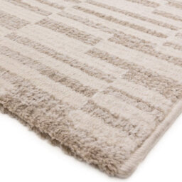 The Rug Edit Axel Luxe Geo Ivory Living Room Rug - 80X140Cm - thumbnail 5