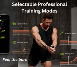 SPLAN Multigym - Dumbells, Bench Press, Flys, Deadlifts, Pulldowns - Smart Fitness Mirror - Model Y - Stand Mounted - thumbnail 4