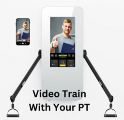 SPLAN Multigym - Dumbells, Bench Press, Flys, Deadlifts, Pulldowns - Smart Fitness Mirror - Model Y - Stand Mounted - thumbnail 5