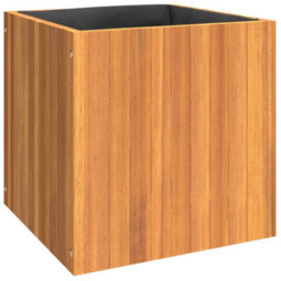 Berkfield Garden Planter 45X45X45 Cm Solid Wood Acacia - thumbnail 2